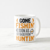 Mug Hunting Fishing For Hunters Who Hunt Fish (Devant droit)