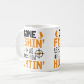 Mug Hunting Fishing For Hunters Who Hunt Fish (Devant gauche)