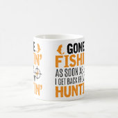 Mug Hunting Fishing For Hunters Who Hunt Fish (Centre)