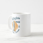 Mug Huntington Beach California Funny California Beach (Devant gauche)