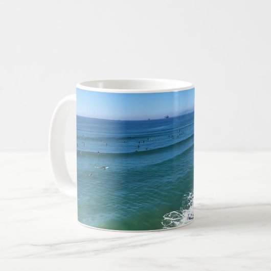 Mug Huntington Beach, Californie (Devant gauche)