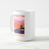 Mug Huntington Beach Californie (Devant gauche)