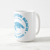 Mug Huntington Beach SP (tortue de mer) (Devant droit)