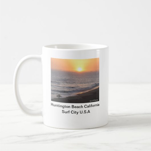 Mug Huntington Beach "Surf City" (Gauche)