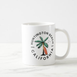 Mug Huntington Californie Plage Surf Vacances d'été F