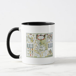Mug Huntington, gravé par Jodocus Hondius