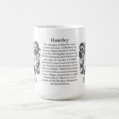 Mug Huntley, l'origine, la signification et la crête (Centre)