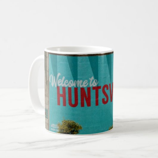 Mug Huntsville Alabama Rocket City (Devant gauche)