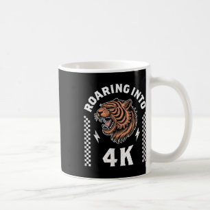 Mug Hurlement en 4k Tigre Rugissant Garçon de la Rentr