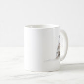 Mug hurlements de loups gris sauvage (Devant droit)