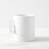 Mug hurlements de loups gris sauvage (Devant gauche)