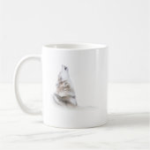 Mug hurlements de loups gris sauvage (Gauche)