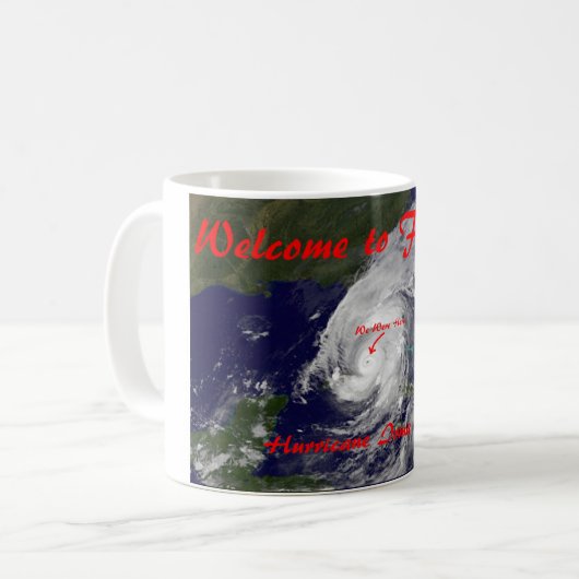 Mug Hurrican Irma 2017 (Devant gauche)