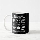 Mug Hurricane Chasing Chaser Tornado Hunter Meteorolog (Gauche)