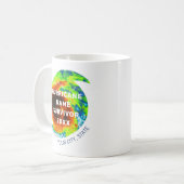 Mug HURRICANE SURVIVOR Commémoratif Personnalisé (Devant gauche)