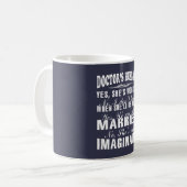 Mug Husband de docteur (Devant gauche)
