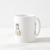 Mug husky (Devant droit)