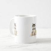 Mug husky (Devant gauche)