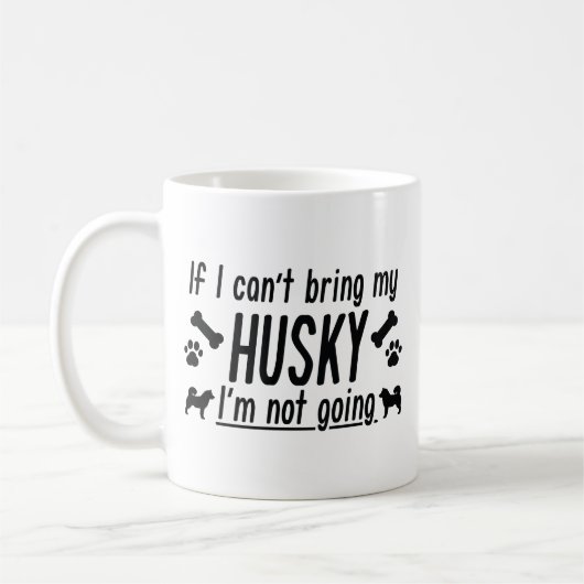 Mug Husky (Gauche)