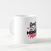 Mug Husky Chig Maman Cute Kawaii Design (Devant gauche)