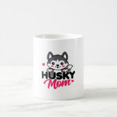 Mug Husky Chig Maman Cute Kawaii Design (Centre)
