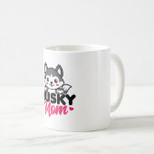 Mug Husky Chig Maman Cute Kawaii Design (Devant droit)