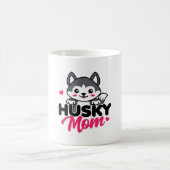 Mug Husky Chig Maman Cute Kawaii Design (Centre)
