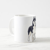 Mug Husky magic (Devant gauche)