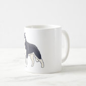 Mug Husky magic (Devant droit)