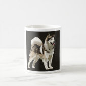 Mug Husky Mug, Darm Arrière - plan chien dessin (Centre)
