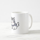 Mug Husky Pilot Amoureux des chiens Malamute (Devant droit)