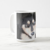 Mug Husky Un Oeil Bleu Un Oeil Brown (Devant gauche)