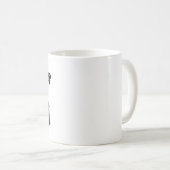 Mug Hustle + Coeur (Devant droit)