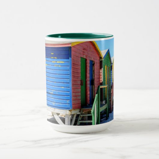 Mug Huttes colorées de plage (Centre)