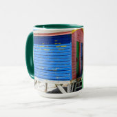 Mug Huttes colorées de plage (Devant gauche)