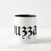 Mug Huzzah ! {Typographie médiévale} (Centre)