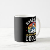 Mug Hvac Papa Mais Glacière Mens Drôle Technicien Hvac (Devant droit)