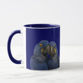 Mug Hyacinth Macaw Parrot Bird Rare Blue (Gauche)
