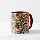 Mug Hyacinth, un design William Morris (Devant droit)