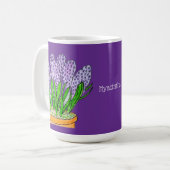 Mug Hyacinthes violets dans Planter Royal Purple (Devant gauche)