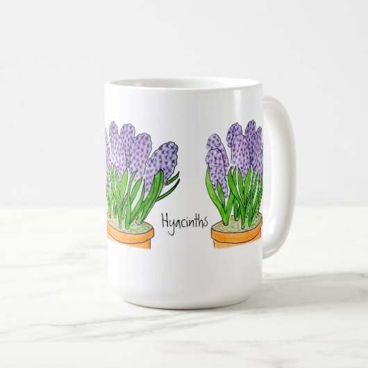 Mug Hyacinths  (Devant droit)