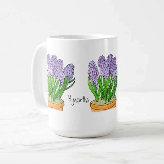 Mug Hyacinths  (Devant gauche)