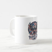 Mug Hybride de phénix patriotique Hybride d'animal pat (Devant gauche)