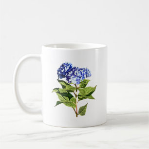 Mug Hydrangea Bleue Gracieuse