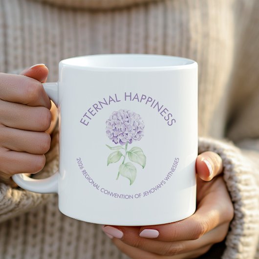 Mug Hydrangea Bonheur Éternel Convention 2026