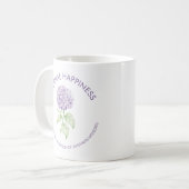 Mug Hydrangea Bonheur Éternel Convention 2026 (Devant gauche)