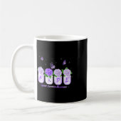 Mug Hydrangea Flower Butterfly Opioid Overdose (Gauche)