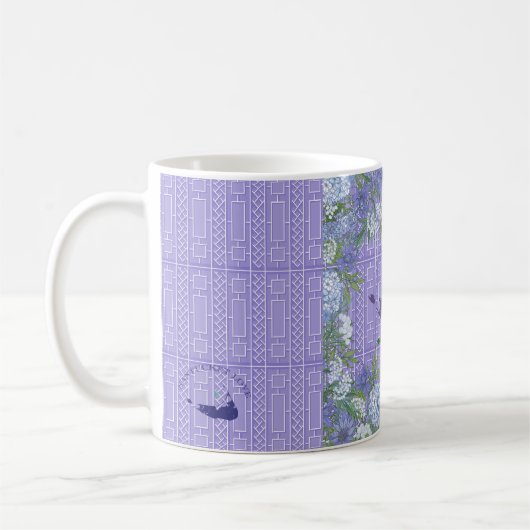 Mug Hydrangea Mug, Nantucket Hydrangeas, Cape Cod (Gauche)