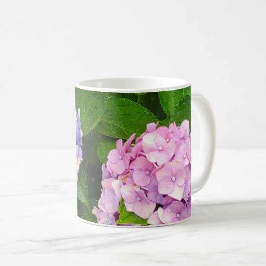 Mug Hydrangea pastel  (Devant droit)
