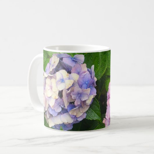 Mug Hydrangea pastel (Devant gauche)